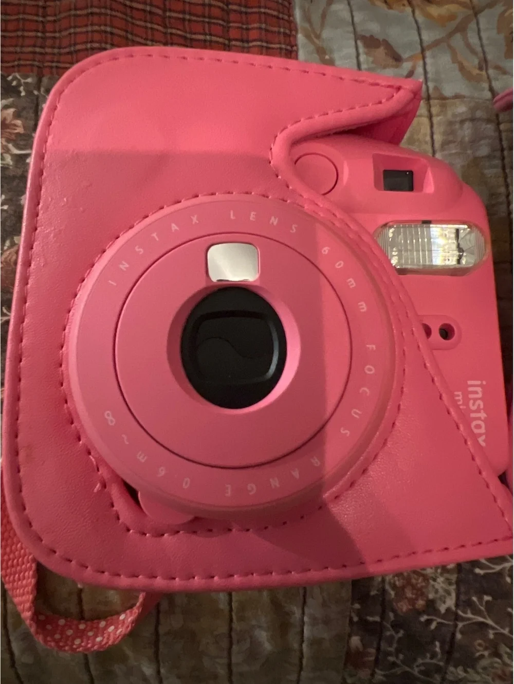 Fujifilm Instax Mini Instant Camera Pink with Protective Case